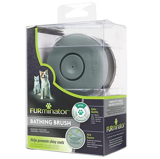 FURminator 691666 Kedi ve Köpek Banyo Fırçası - 2