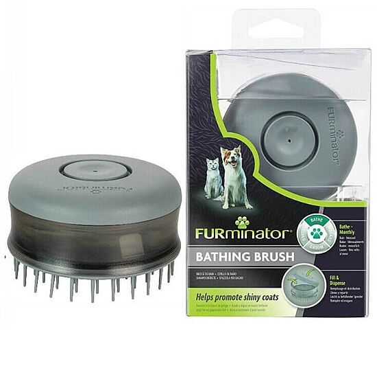 FURminator 691666 Kedi ve Köpek Banyo Fırçası - 1