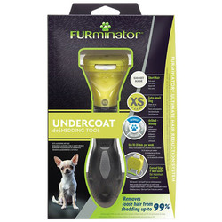 FURminator 691692 Short Hair Kısa Tüylü Köpek Tarağı - XSmall - Thumbnail