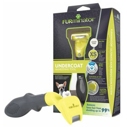 FURminator - FURminator 691692 Short Hair Kısa Tüylü Köpek Tarağı - XSmall