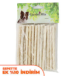 Garden Mix Sütlü Burgu Stick Çubukları (30 lu Paket 4 - 6 Gr) - Garden Mix
