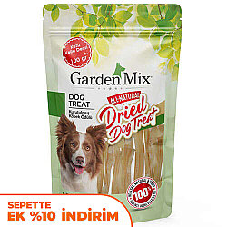 Garden Mix Kurutulmuş Kuzu Kelle Derisi Köpek Ödülü 100 Gr - 1