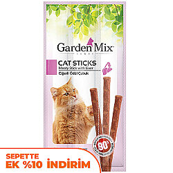 Garden Mix Ciğerli Tahılsız Kedi Stick Ödül 3x5 Gr - Garden Mix