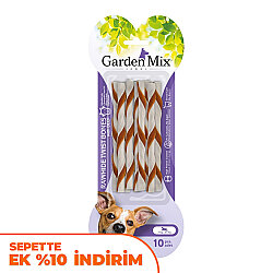 Garden Mix Dana Etli Burgu Çubuk Kemik 10lu 70 Gr - Garden Mix