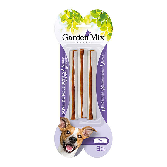 Garden Mix Dana Etli Çubuk Kemik 3'lü 15 Cm 90 Gr - 1