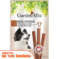 Garden Mix Dana Etli Tahılsız Köpek Stick Ödül 3x11 Gr - Garden Mix