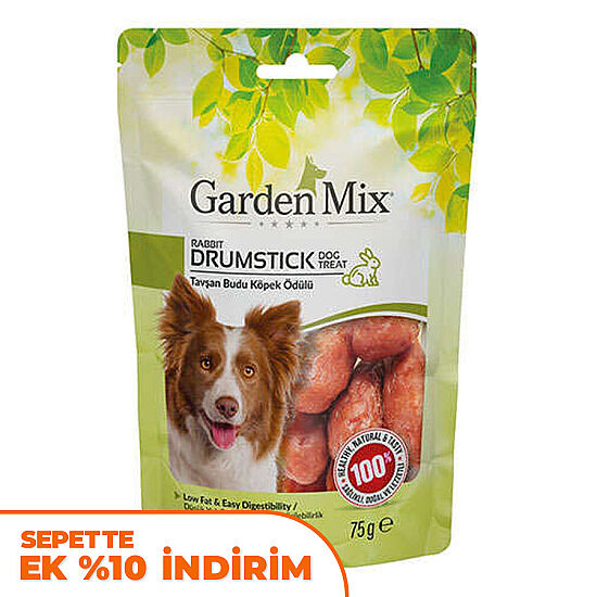 Garden Mix Drumstick Tavşan Budu Köpek Ödülü 75 Gr - 1