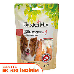 Garden Mix Drumstick Tavuk Budu Köpek Ödülü 75 Gr - Garden Mix