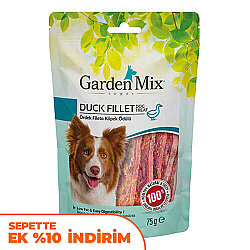 Garden Mix Duck Fillet Ördekli Fileto Köpek Ödülü 75 Gr - Garden Mix