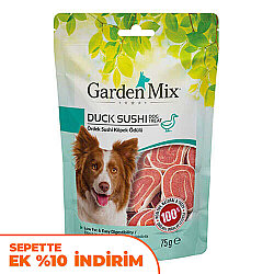 Garden Mix Duck Sushi Ördekli Sushi Köpek Ödülü 75 Gr - Garden Mix