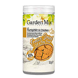 Garden Mix Freeze Dried Balkabaklı ve Tavuk Etli Kedi ve Köpek Ödül Maması 50 Gr - 2