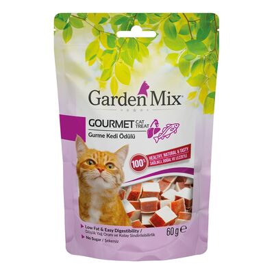 Garden Mix Gurme Tavuk Etli ve Balıklı Kedi Ödülü 60 Gr - 3 Al 2 Öde - 2
