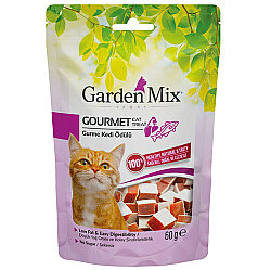 Garden Mix Gurme Tavuk Etli ve Balıklı Kedi Ödülü 60 Gr - Garden Mix