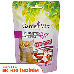 Garden Mix Gurme Tavuk Etli ve Balıklı Kedi Ödülü 60 Gr - 1