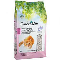 Garden Mix İnce Taneli Bebek Pudralı Topaklaşan Kedi Kumu 10 Lt - Garden Mix