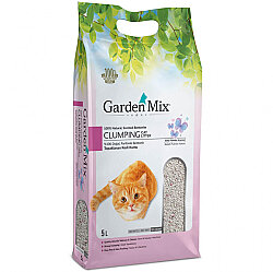 Garden Mix İnce Taneli Bebek Pudralı Topaklaşan Kedi Kumu 5 Lt - Garden Mix