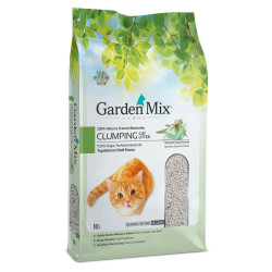 Garden Mix - Garden Mix İnce Taneli Topaklaşan Marsilya Sabunlu Doğal Kedi Kumu 10 Lt