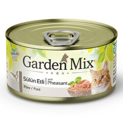 Garden Mix - Garden Mix Pate Tahılsız Sülün Etli Kedi Konservesi 85 Gr