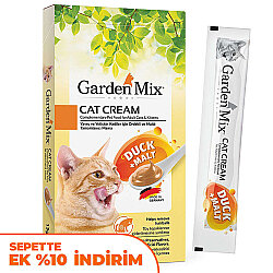 Garden Mix Ördek Malt Ek Besin ve Kedi Ödül Kreması (5 x 15 Gr) - Garden Mix