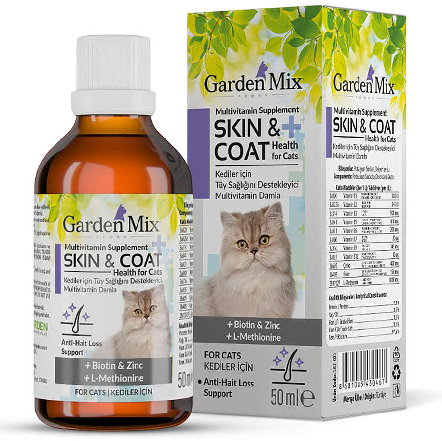 Garden Mix Kedi Tüy Sağlığı Damlası 50 ML