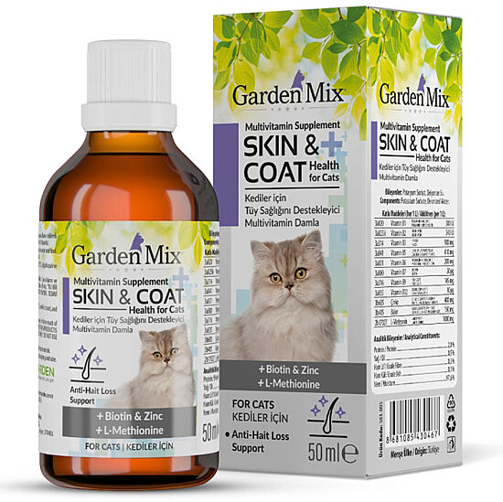 Garden Mix Kedi Tüy Sağlığı Damlası 50 ML - 1