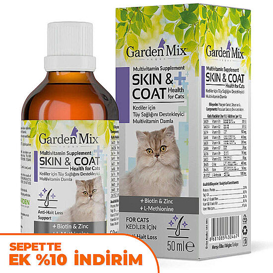 Garden Mix Kedi Tüy Sağlığı Damlası 50 ML - 1