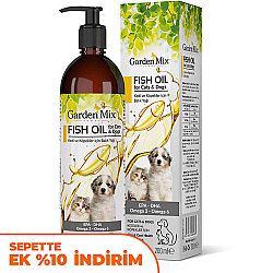 Garden Mix Kedi ve Köpek Somon Yağı 200 ML - Garden Mix