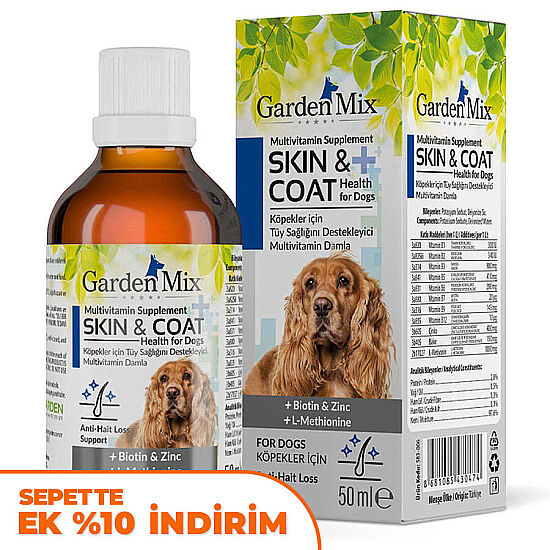 Garden Mix Köpek Tüy Sağlığı Damlası 50 ML - 1