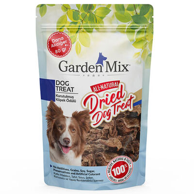 Garden Mix Kurutulmuş Dana Akciğer Köpek Ödülü 80 Gr