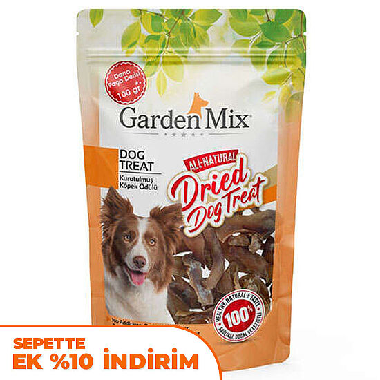 Garden Mix Kurutulmuş Dana Paça Derisi Köpek Ödülü 100 Gr - 1