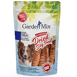 Garden Mix Kurutulmuş Dana Gırtlak Köpek Ödülü 80 Gr - Garden Mix