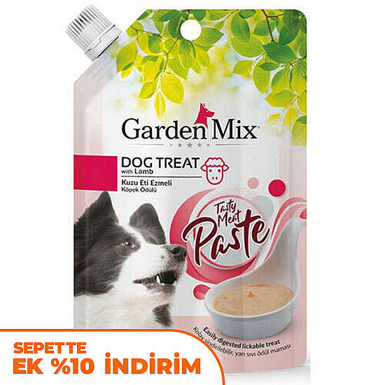 Garden Mix Paste Kuzu Eti Ezmeli Sıvı Köpek Ödülü 80 Gr - 1