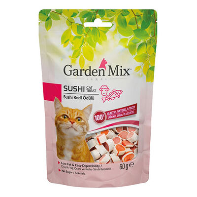 Garden Mix Kuzu Etli Sushi Kedi Ödülü 60 Gr - 3 Al 2 Öde - 2