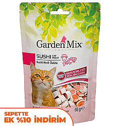 Garden Mix Kuzu Etli Sushi Kedi Ödülü 60 Gr - 1