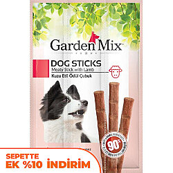 Garden Mix Kuzu Etli Tahılsız Köpek Stick Ödül 3x11 Gr - Garden Mix