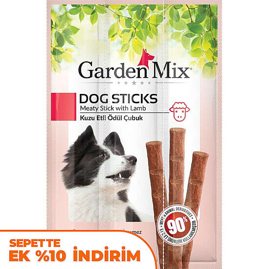 Garden Mix Kuzu Etli Tahılsız Köpek Stick Ödül 3x11 Gr - 1