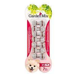 Garden Mix Kuzulu Düğümlü Kemik 7li XSmall 6,3 Cm 85 Gr - Garden Mix