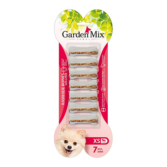 Garden Mix Kuzulu Kemik 7li XSmall 6,3 Cm 140 Gr - 1