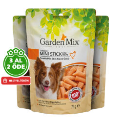 Garden Mix Mini Stick Tavuk Etli Köpek Ödülü 75 Gr - 3 Al 2 Öde - 1