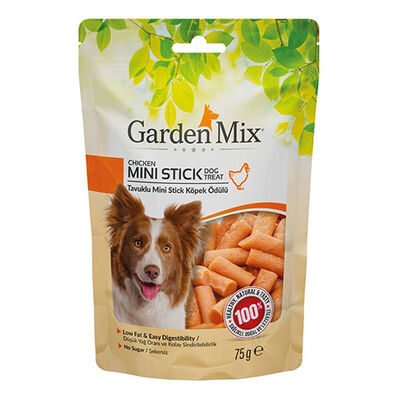 Garden Mix Mini Stick Tavuk Etli Köpek Ödülü 75 Gr