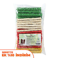 Garden Mix Munchy Çubuk Kemik 100 lü - 12,5 Cm - Garden Mix