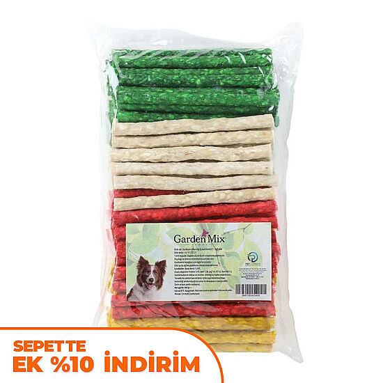 Garden Mix Munchy Çubuk Kemik 100 lü - 12,5 Cm - 1