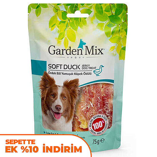 Garden Mix Ördek Etli Yumuşak Köpek Ödülü 75 Gr - 1