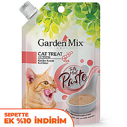 Garden Mix Paste Karidesli Ezmeli Sıvı Kedi Ödülü 80 Gr - Garden Mix