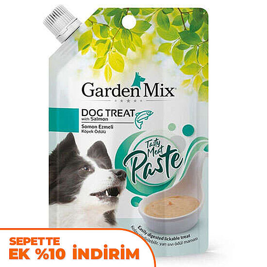 Garden Mix Paste Somon Etli Ezmeli Sıvı Köpek Ödülü 80 Gr - 1