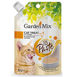 Garden Mix Paste Tavuk Eti Ezmeli Sıvı Kedi Ödülü 80 Gr - Garden Mix