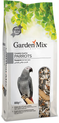 Garden Mix Platin Papağan Kuşu Yemi 800 Gr