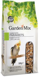 Garden Mix - Garden Mix Platin Paraket Kuşu Yemi 500 Gr