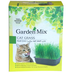 Garden Mix - Garden Mix Sindirim ve Tüy Yumağı Destekleyen Kedi Çimi