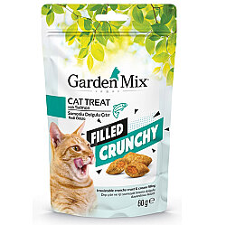 Garden Mix Somonlu İçi Dolgulu Kedi Ödülü 60 Gr - Garden Mix